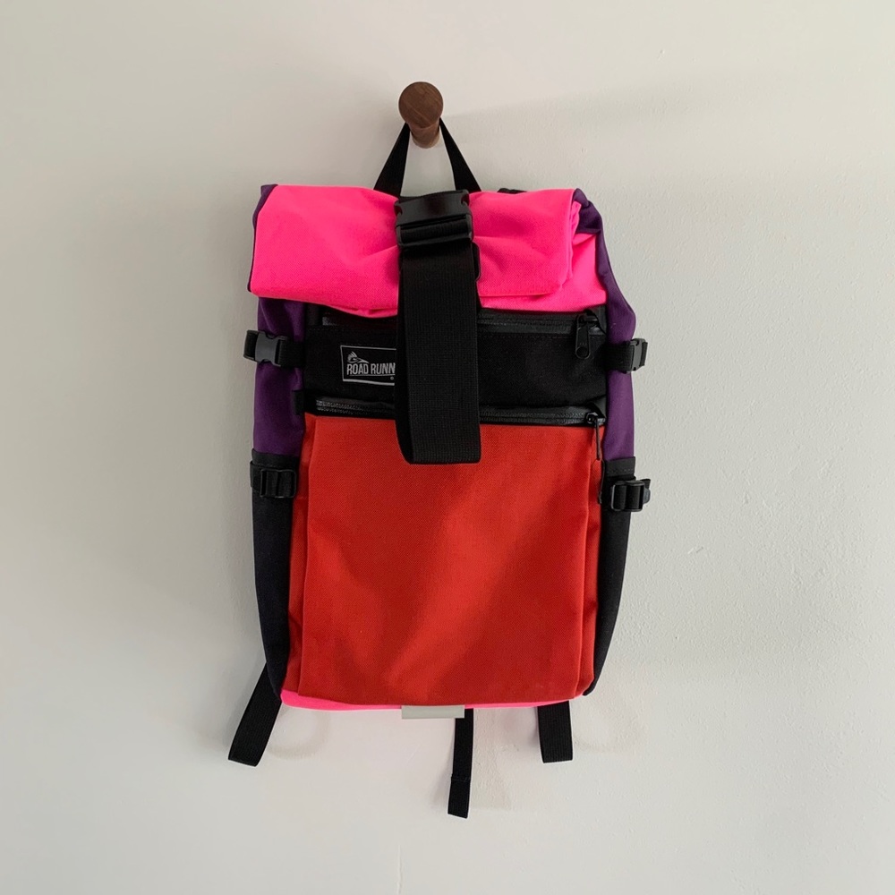 Road Runner Bags Roll Top Backpack LTD RARE